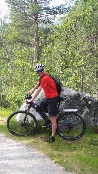 bas bron op de fiets